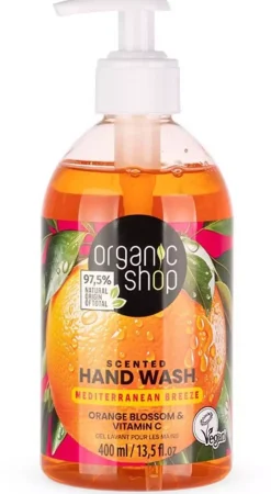 Organic Shop Scented Hand Wash Orange Blossom & Vitamin C 400 ml