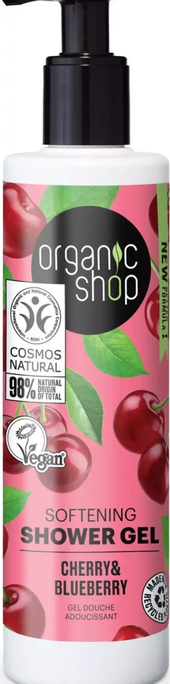 Organic Shop Shower Gel Cherry & Blueberry 280 ml