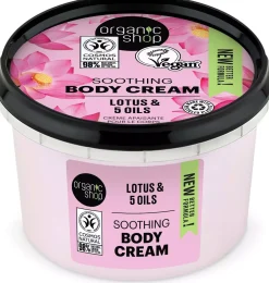 Organic Shop Soothing Body Cream Lotus & 5 Oils 250 ml