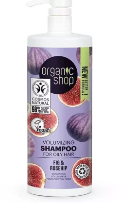 Organic Shop Volumizing Shampoo Fig & Rosehip 1000 ml