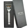 Parker Shaving Parker CHRFUS Fusion Compatible Deluxe Chrome Razor