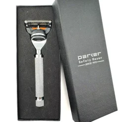 Parker Shaving Parker CHRFUS Fusion Compatible Deluxe Chrome Razor