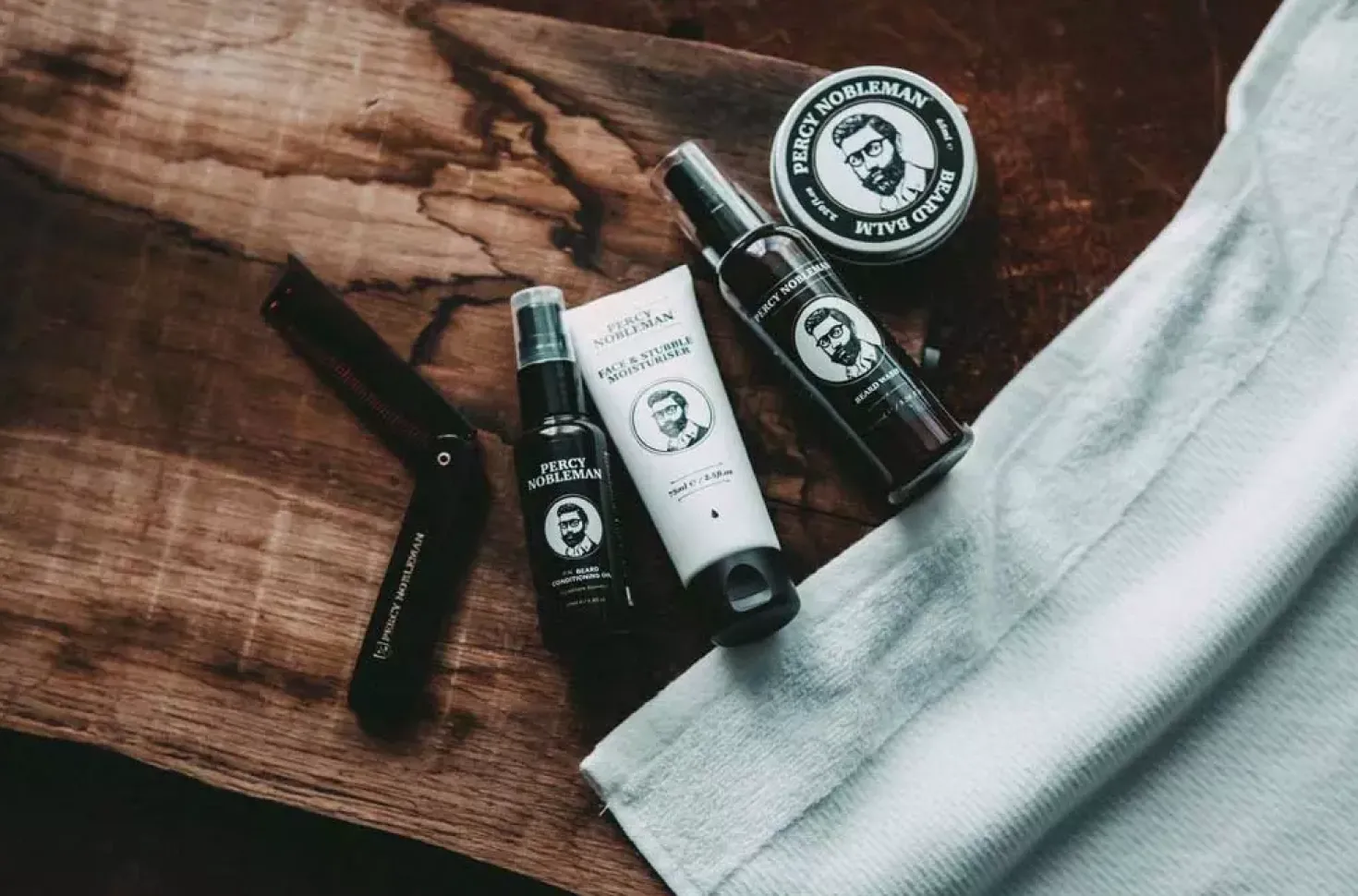 Percy Nobleman Complete Beard Care Kit