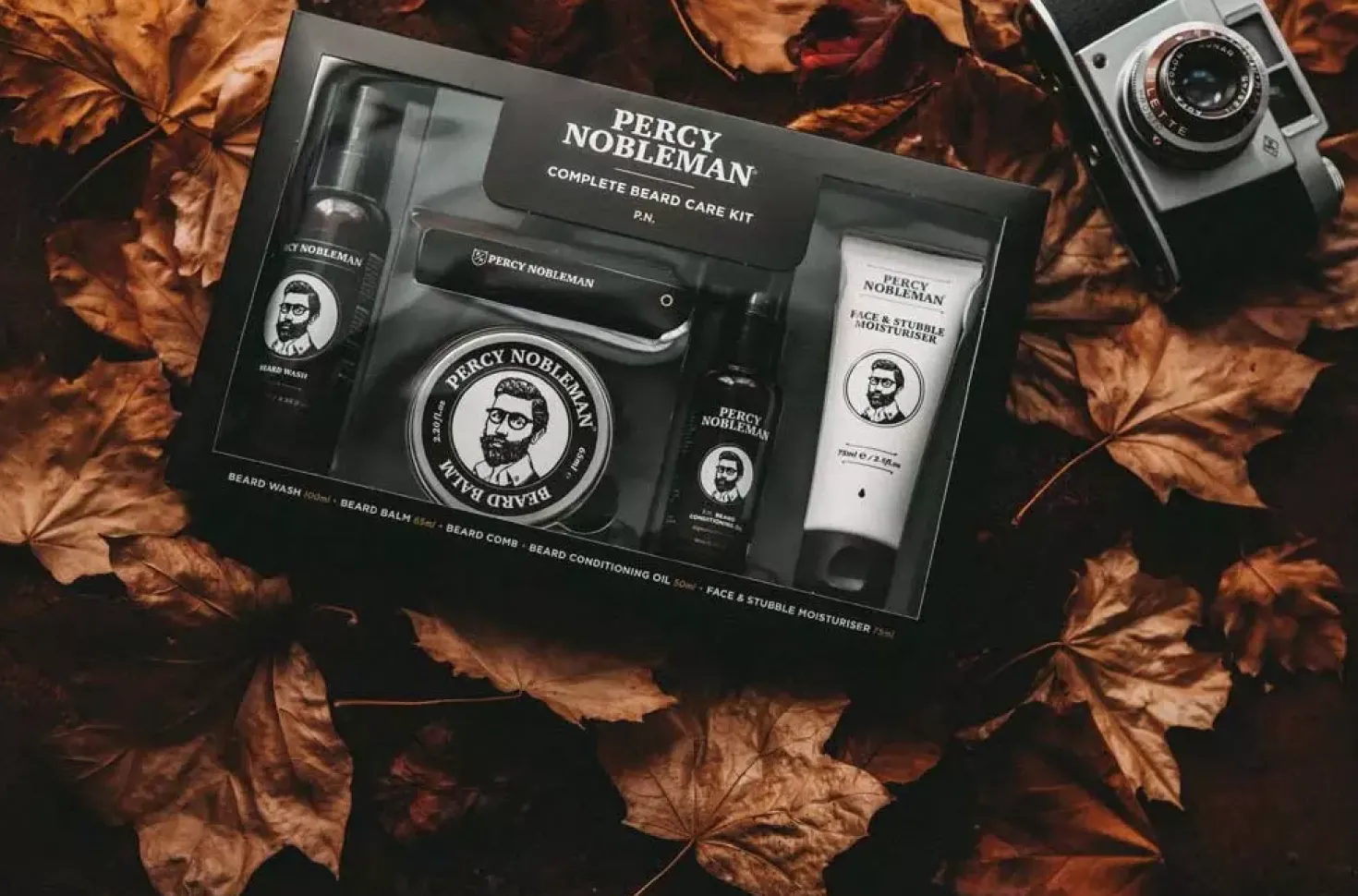 Percy Nobleman Complete Beard Care Kit