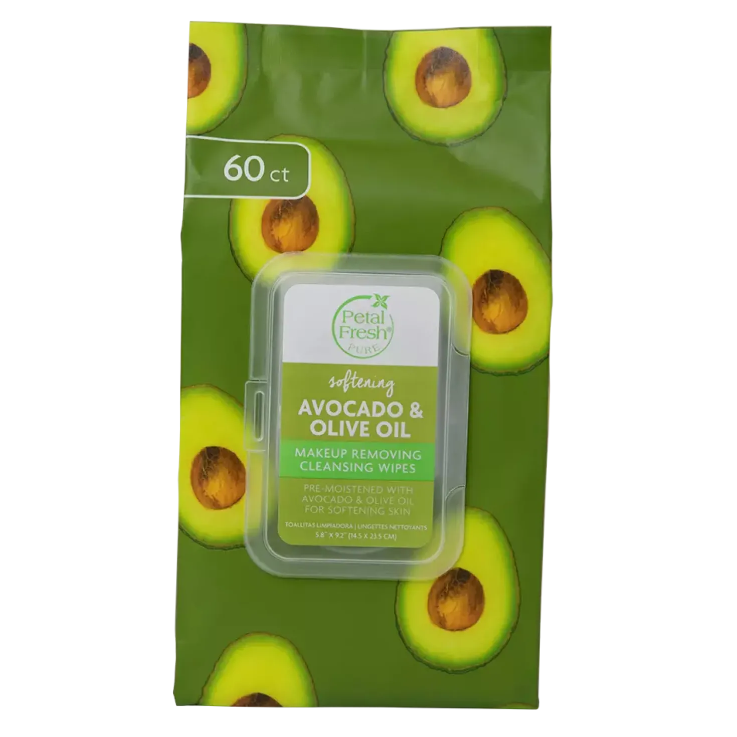Petal FreshPure Avocado & Olive Oil Makeup Removing Wipes