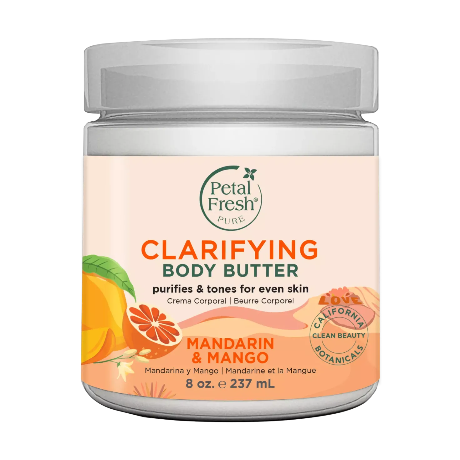 Petal FreshPure Mandarin & Mango Body Butter 237 ml