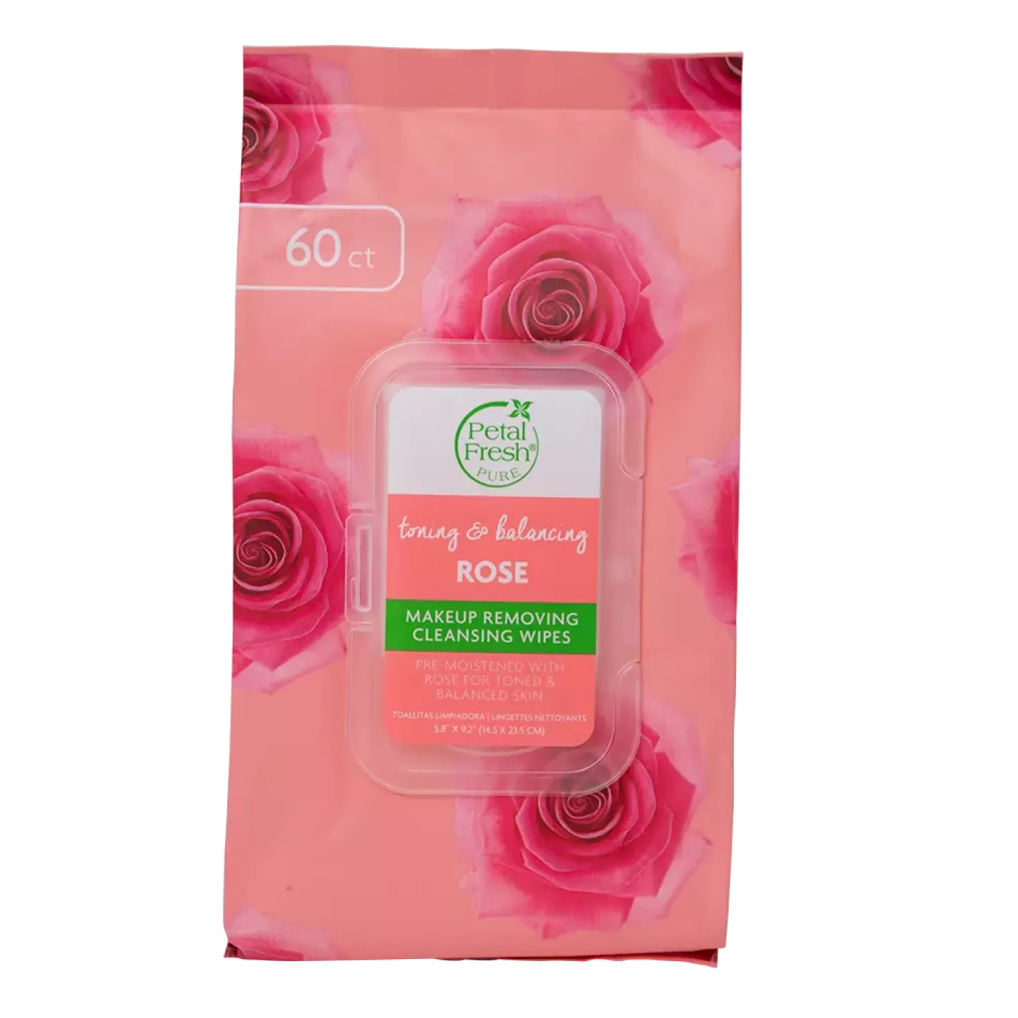Petal FreshPure Rose Makeup Removing Wipes