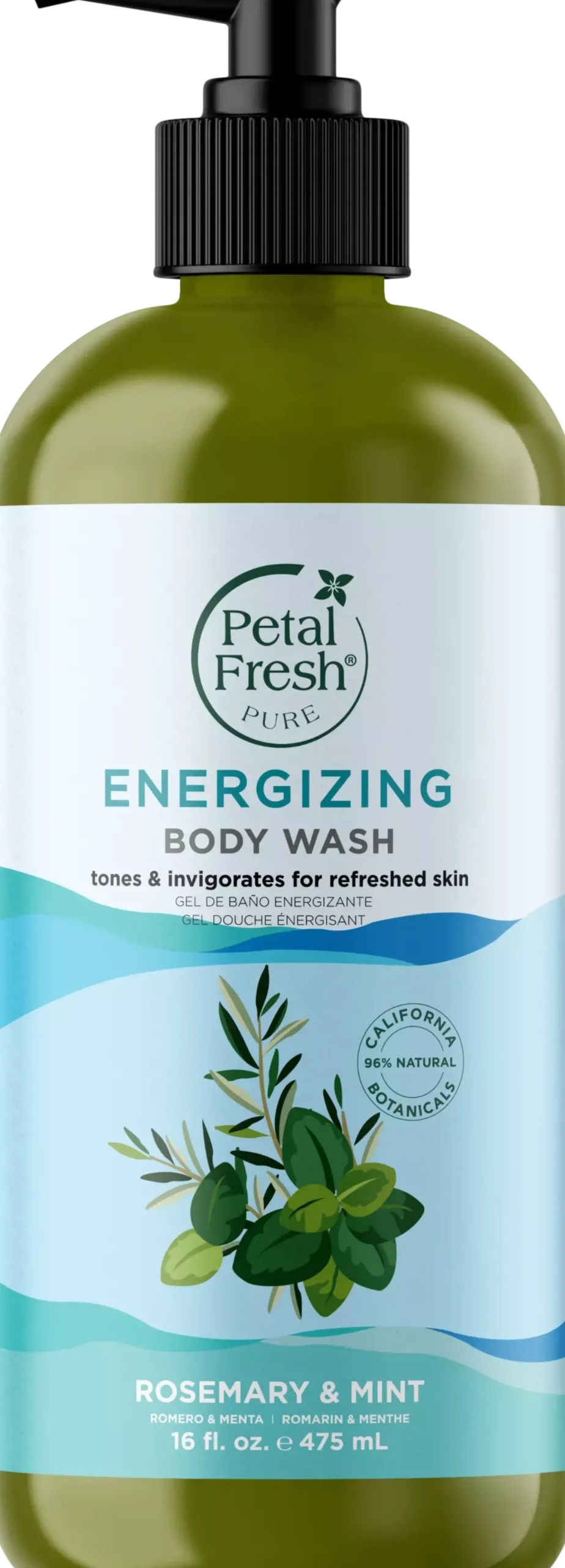 Petal FreshPure Rosemary & Mint Body Wash 473 ml