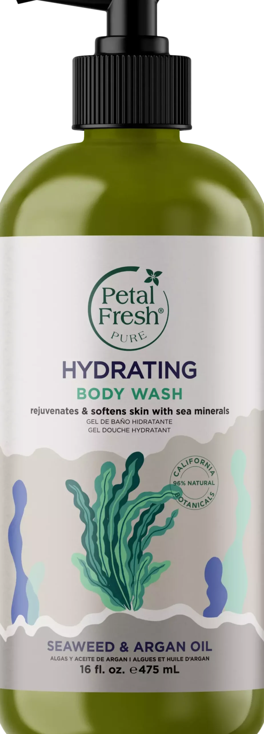 Petal FreshPure Seaweed & Argan Oil Body Wash 473 ml