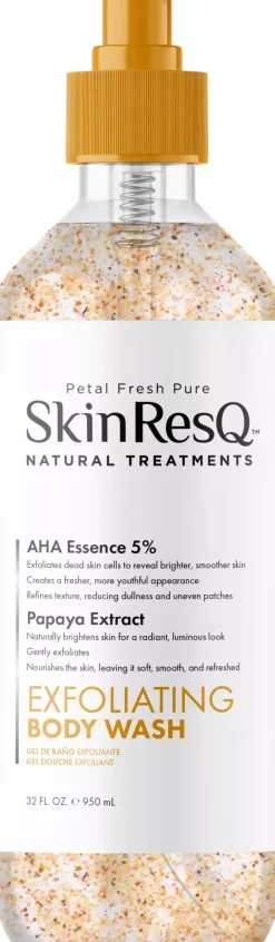Petal FreshSkin ResQ Exfoliating Body Wash Papaya 950 ml