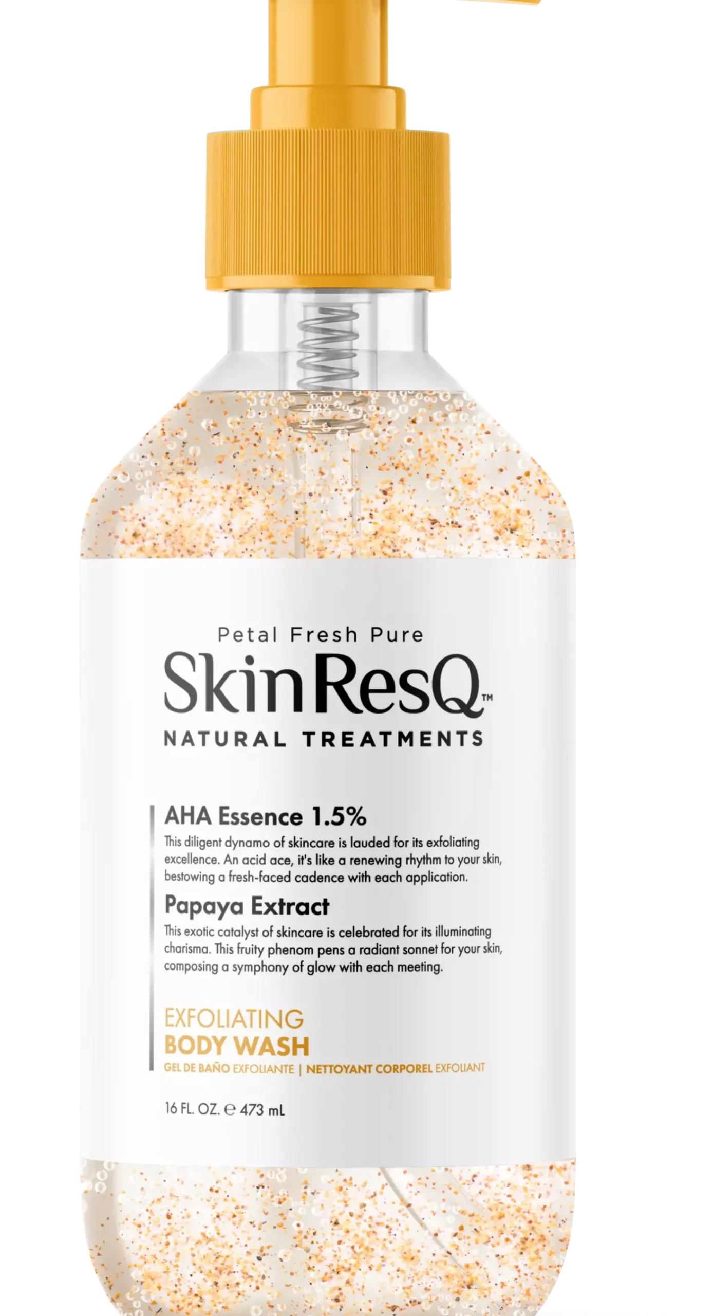 Petal FreshSkin ResQ Skin ResQ Exfoliating Body Wash 473 ml