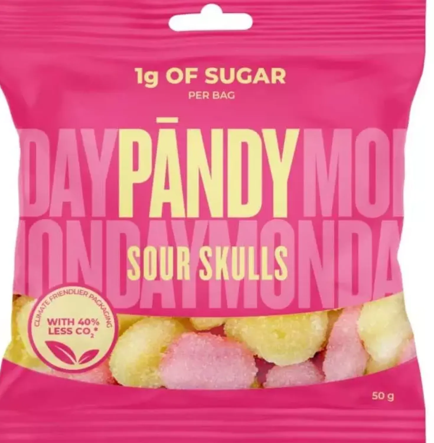 Pändy Sour Skulls 50 g