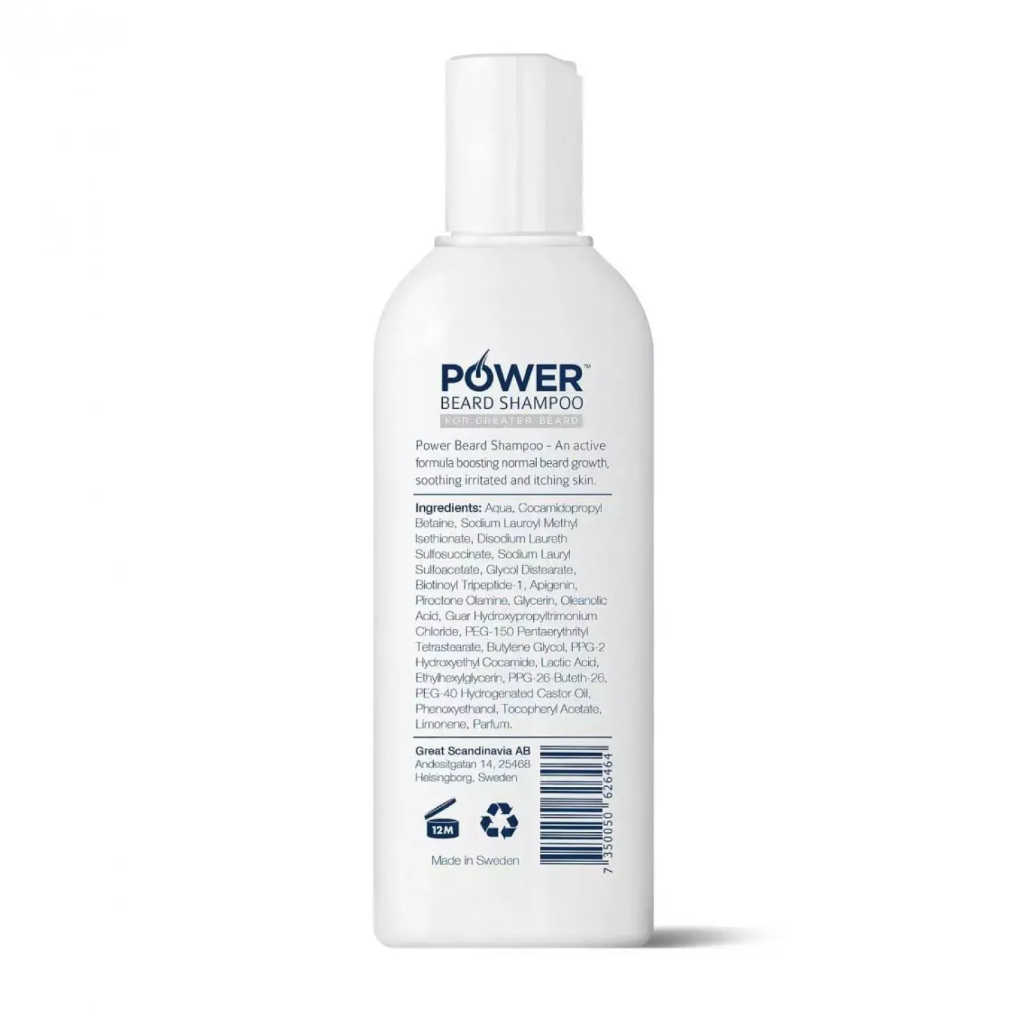 Power Beard shampoo Triple Action 150 ml