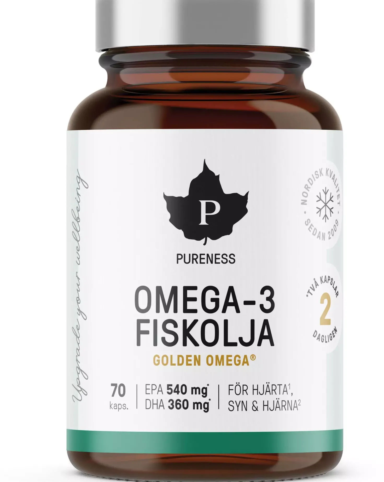 Pureness Omega-3 Fiskolja 70 stk