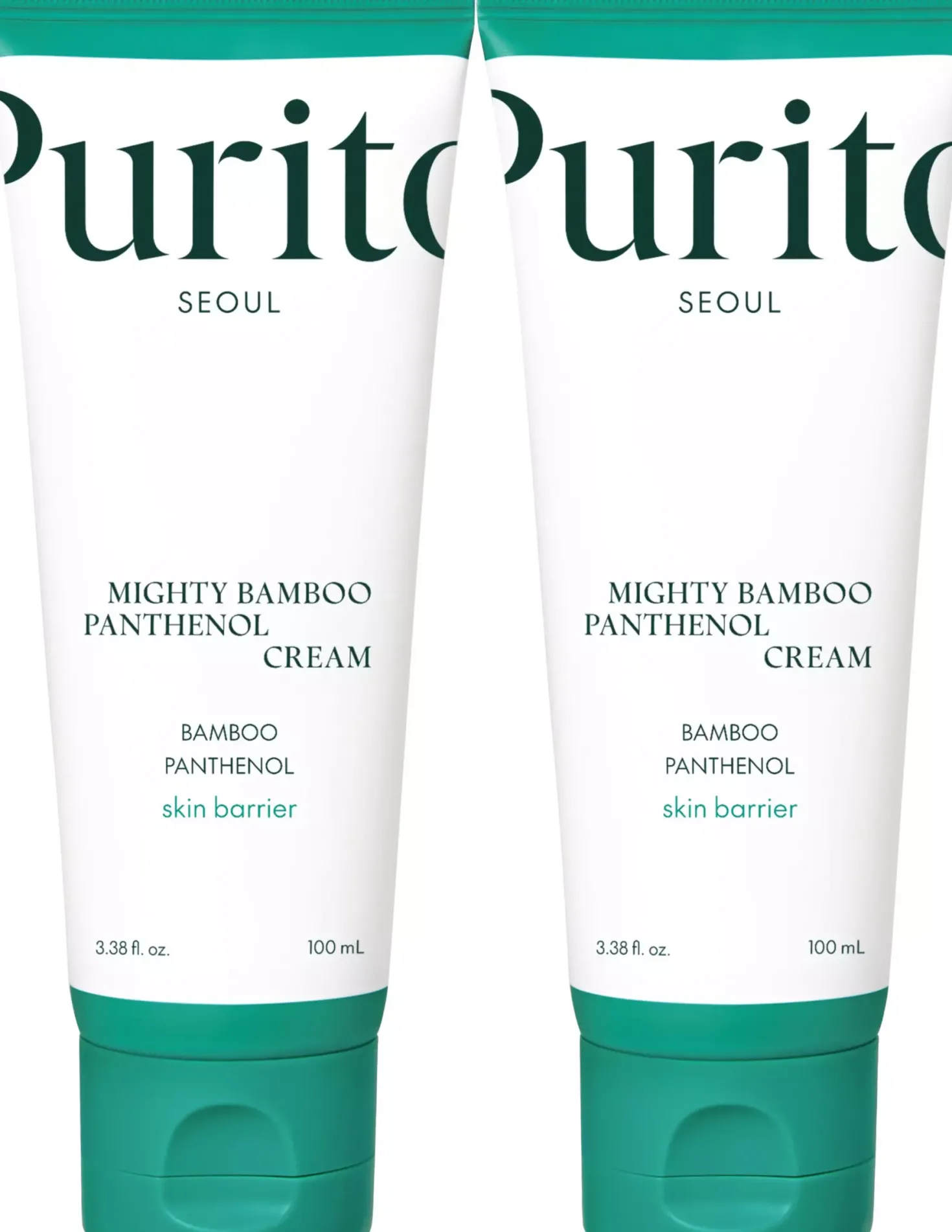 Purito Bundle Mighty Bamboo Panthenol Cream 100ml x 2