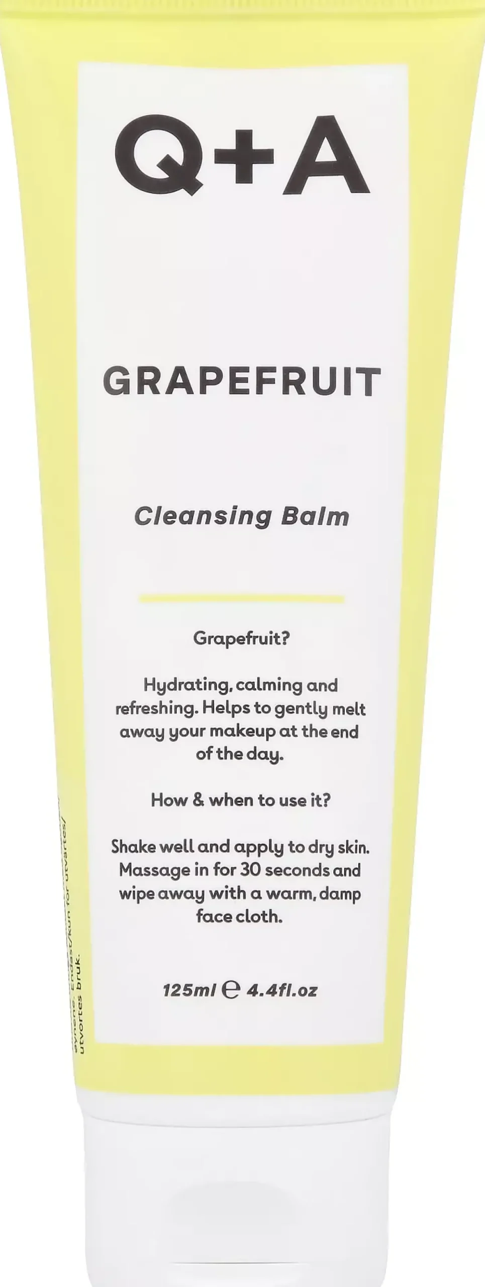 Q+A Grapefruit Cleansing Balm 125 ml