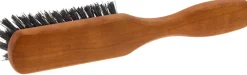 Quintus MMXV Beard Brush Pearwood with Handle Wild Boar Bristles