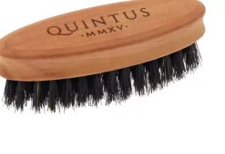 Quintus MMXV Small Beard Brush Pearwood Soft Natural Bristles