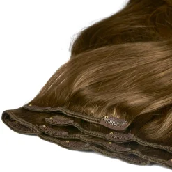 Rapunzel of Sweden Classic Clip-ins Straight / Medium Volume / 7 pieces 50 cm 2.3 Chocolate Brown