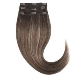Rapunzel of Sweden Classic Clip-ins Straight / Light Volume / 3 pieces 40 cm Brownish Blonde Balayage B5.0/8.4