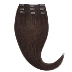Rapunzel of Sweden Classic Clip-ins Straight / Light Volume / 3 pieces 40 cm 2.3 Chocolate Brown