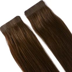 Rapunzel of SwedenClassic 4 Premium Tape Extensions Straight / Classic Tape 4 cm / 8 pieces 40 cm Hazelnut Caramel Balayage B2.3/5.1