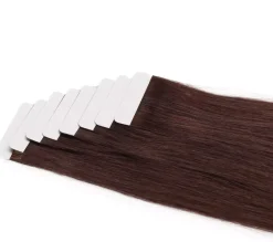 Rapunzel of SwedenClassic 4 Premium Tape Extensions Straight / Classic Tape 4 cm / 8 pieces 40 cm Hazelnut Caramel Balayage B2.3/5.1