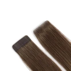 Rapunzel of Sweden Premium Tape Extensions Straight / Mixed Tapes 3 cm / 8 pieces 50 cm Hazelnut Caramel Balayage B2.3/5.1