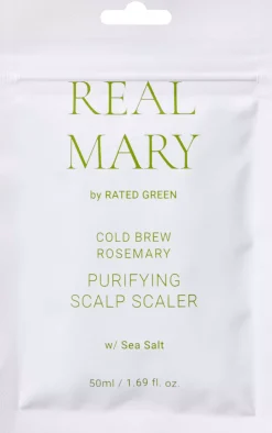 Rated Green Cold Brew Rosemary Purifying Scalp Scaler (Sea Salt) 50 ml