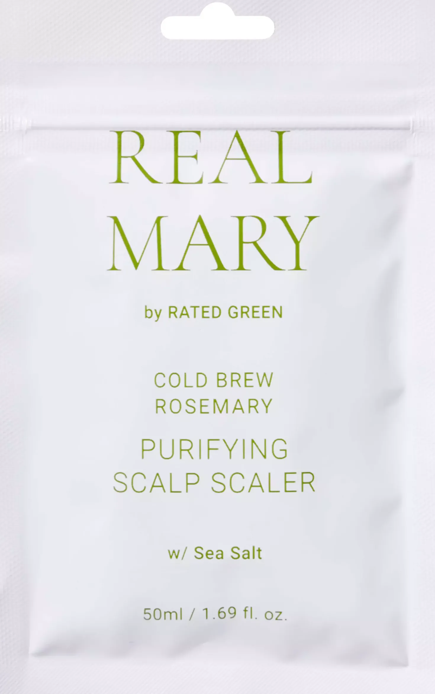 Rated Green Cold Brew Rosemary Purifying Scalp Scaler (Sea Salt) 50 ml