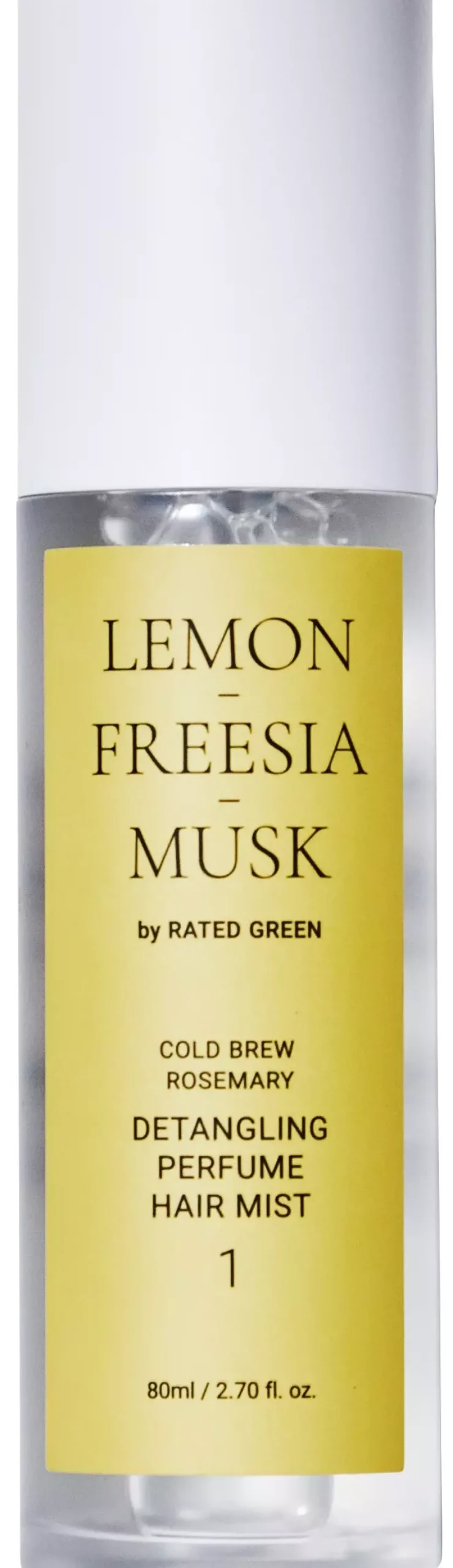 Rated Green Detangling Perfume Hair Mist 1 Lemon-Freesia-Musk 80 ml