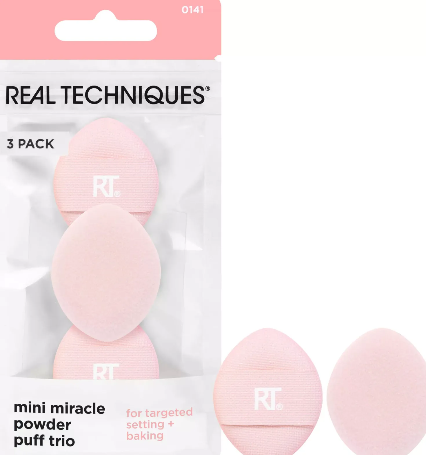 Real Techniques Mini Miracle Powder Puff Trio