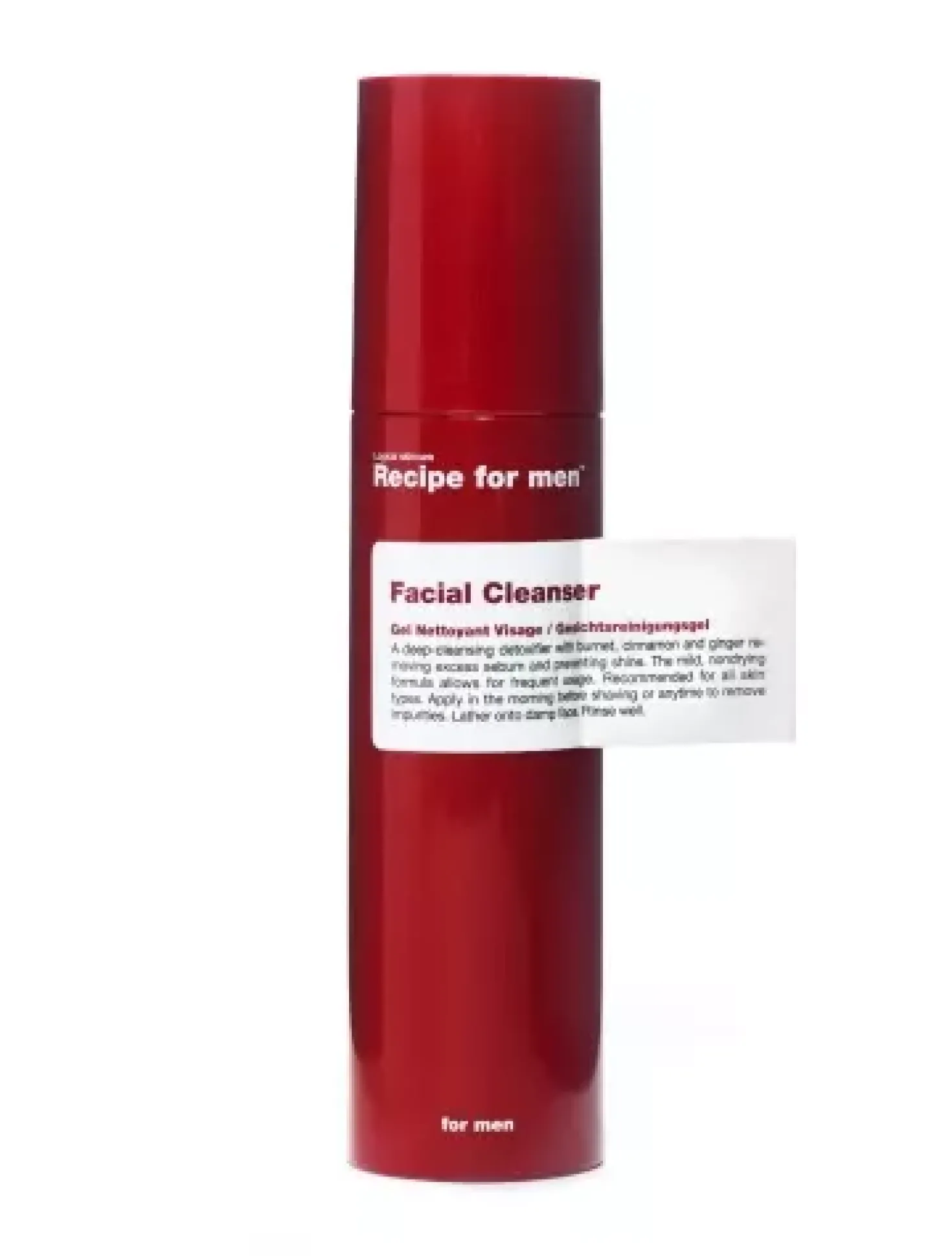 Recipe for men Facial Cleanser 100 ml