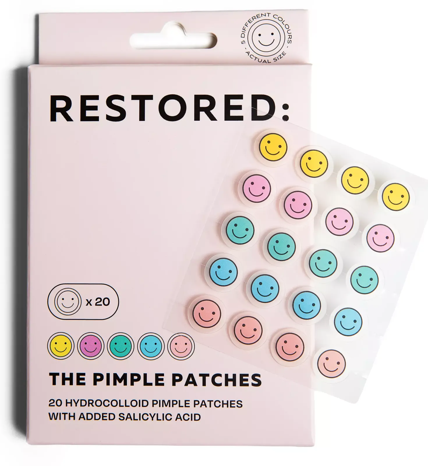 RESTORED: The Pimple Patches 20 stk