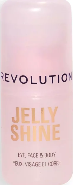 Revolution Beauty London Jelly Shine Shadow and Highlight Stick Silver Moonlight