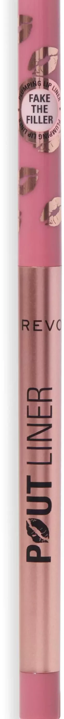 Revolution Beauty London Pout Plumping Lip Liner Fake the Filler Clear