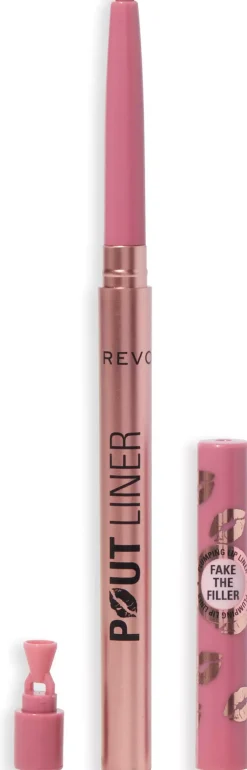 Revolution Beauty London Pout Plumping Lip Liner Fake the Filler Clear