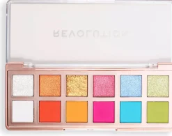 Revolution Beauty London The Vibrant Icon Brights Palette 9 g