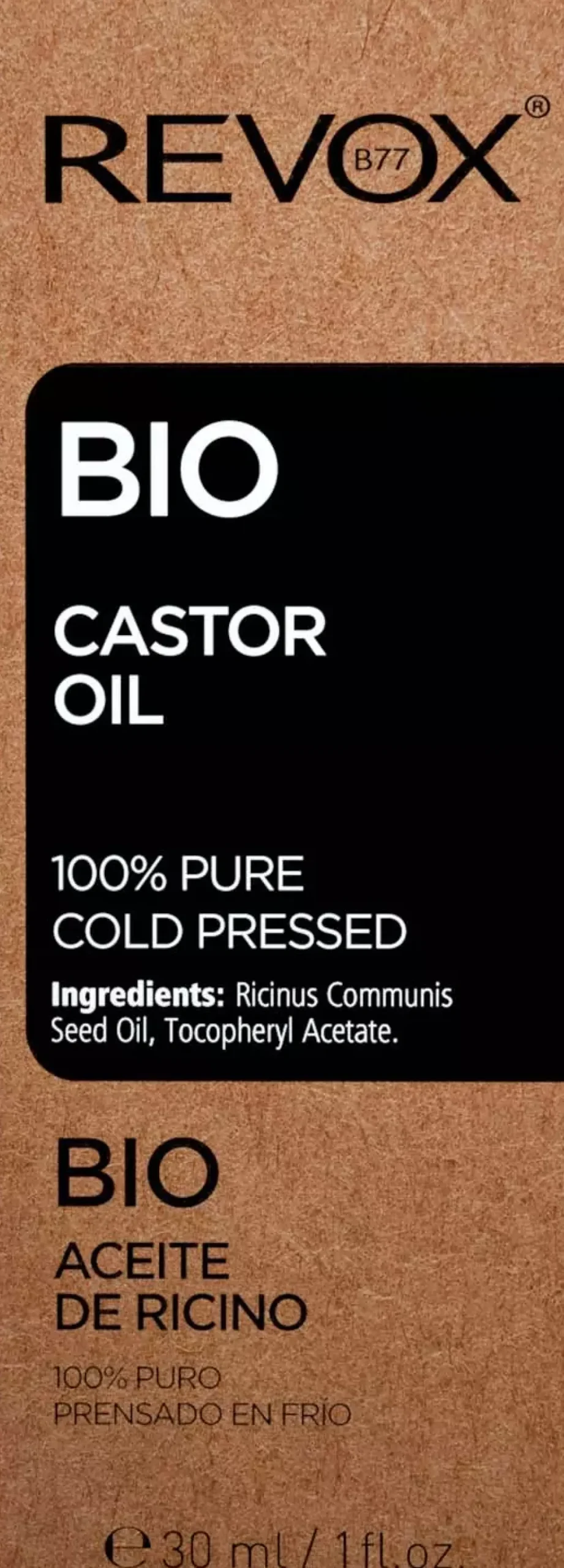 Revox B77JUST Bio Castor Oil 100% Pure