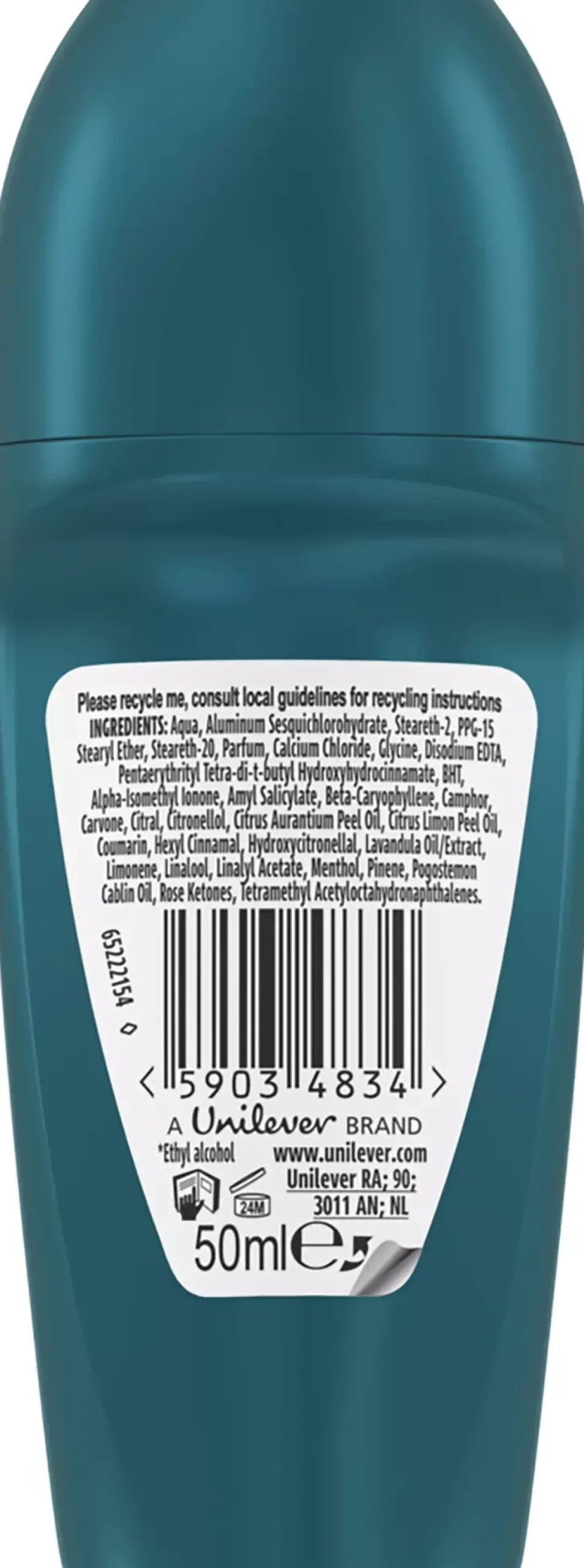 Rexona Men 72h Advanced Protection Iced Lemon & Sage Roll-on 50 ml