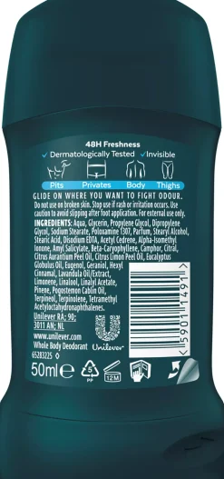 Rexona Men Whole Body Deo Ocean Rush Stick 50 ml