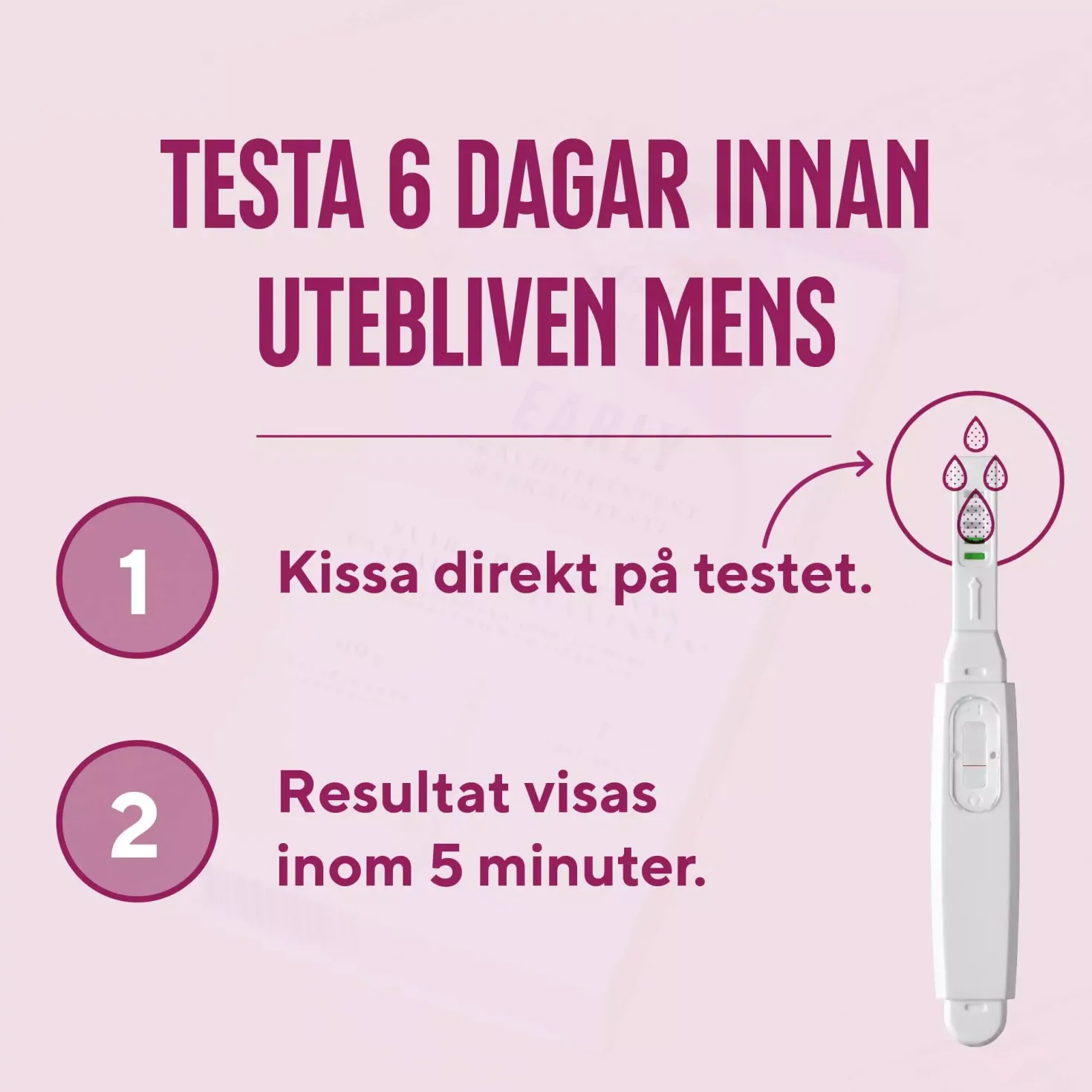 RFSU Graviditetstest Early 1 stk