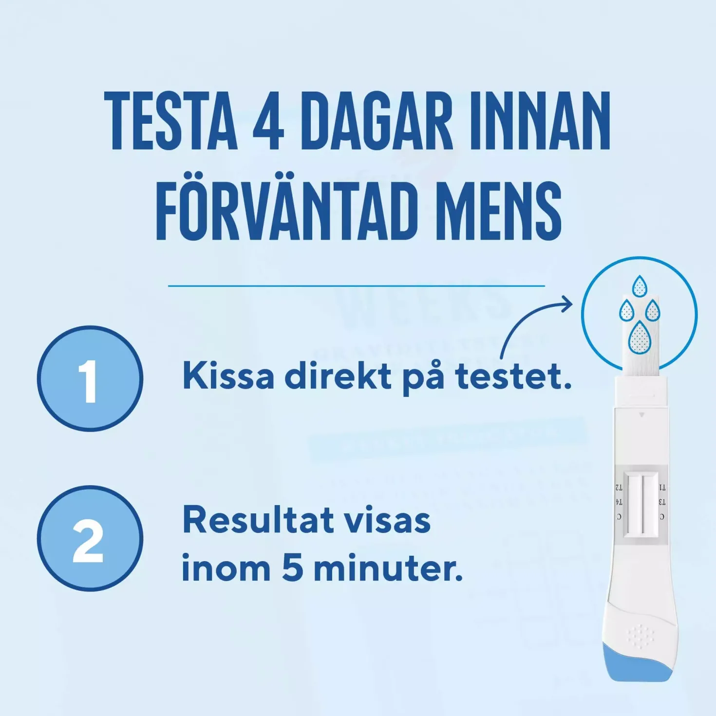 RFSU Graviditetstest Weeks 2 stk
