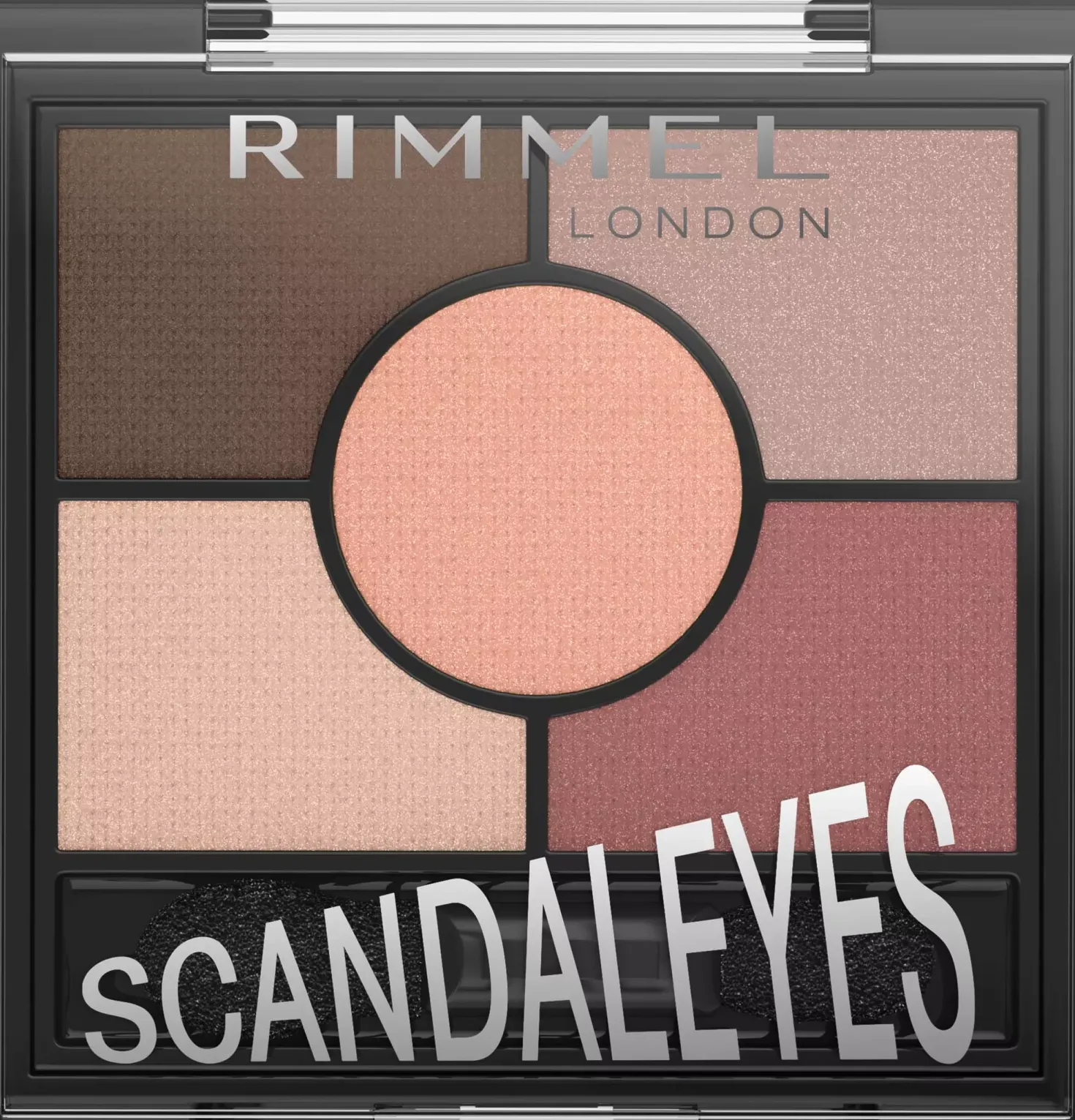 RimmelScandaleyes 7 Pan Palette Eyeshadow 003 Rose Quartz