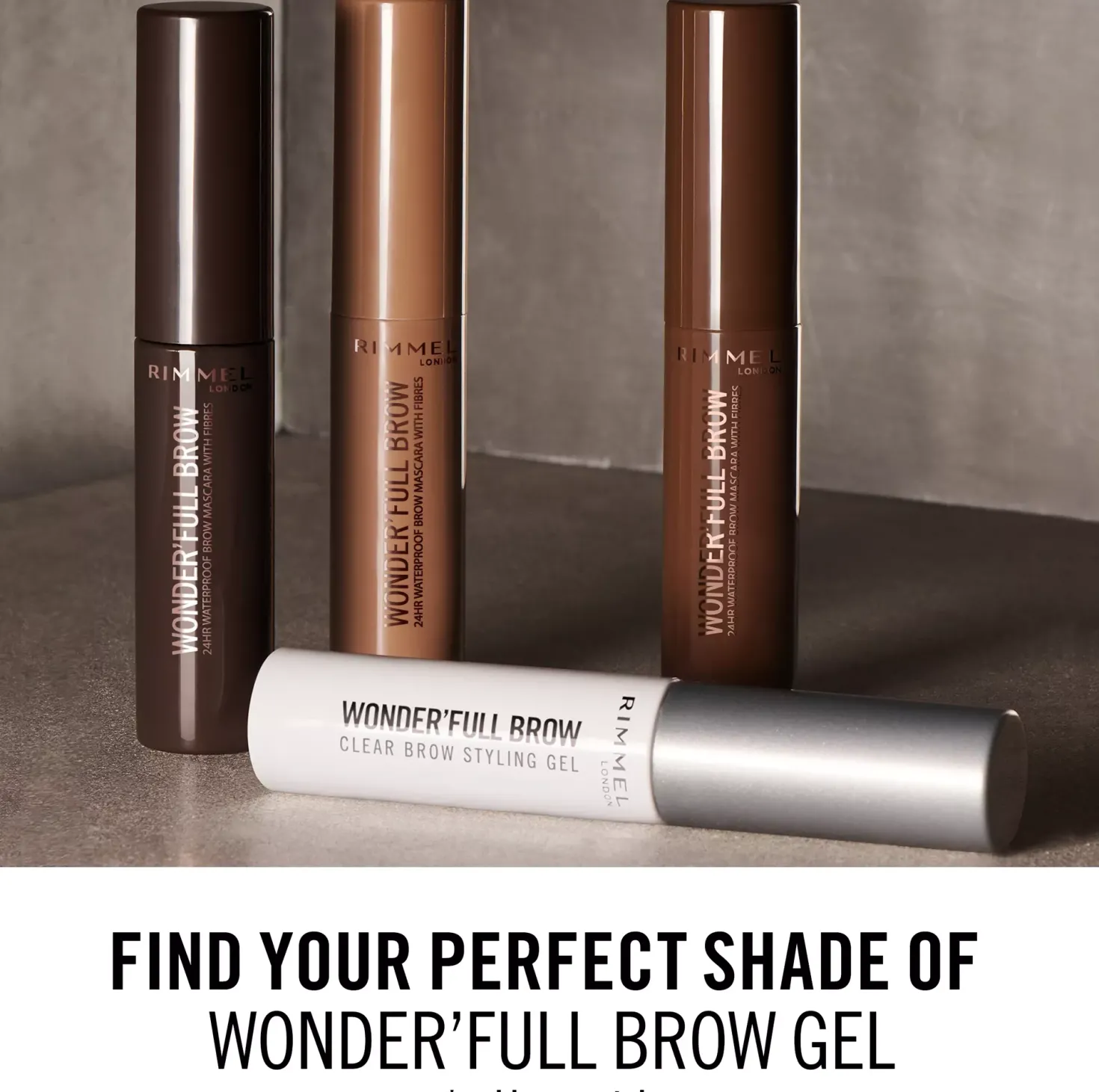 Rimmel Wonder'full Brow Styling Gel 004 Clear