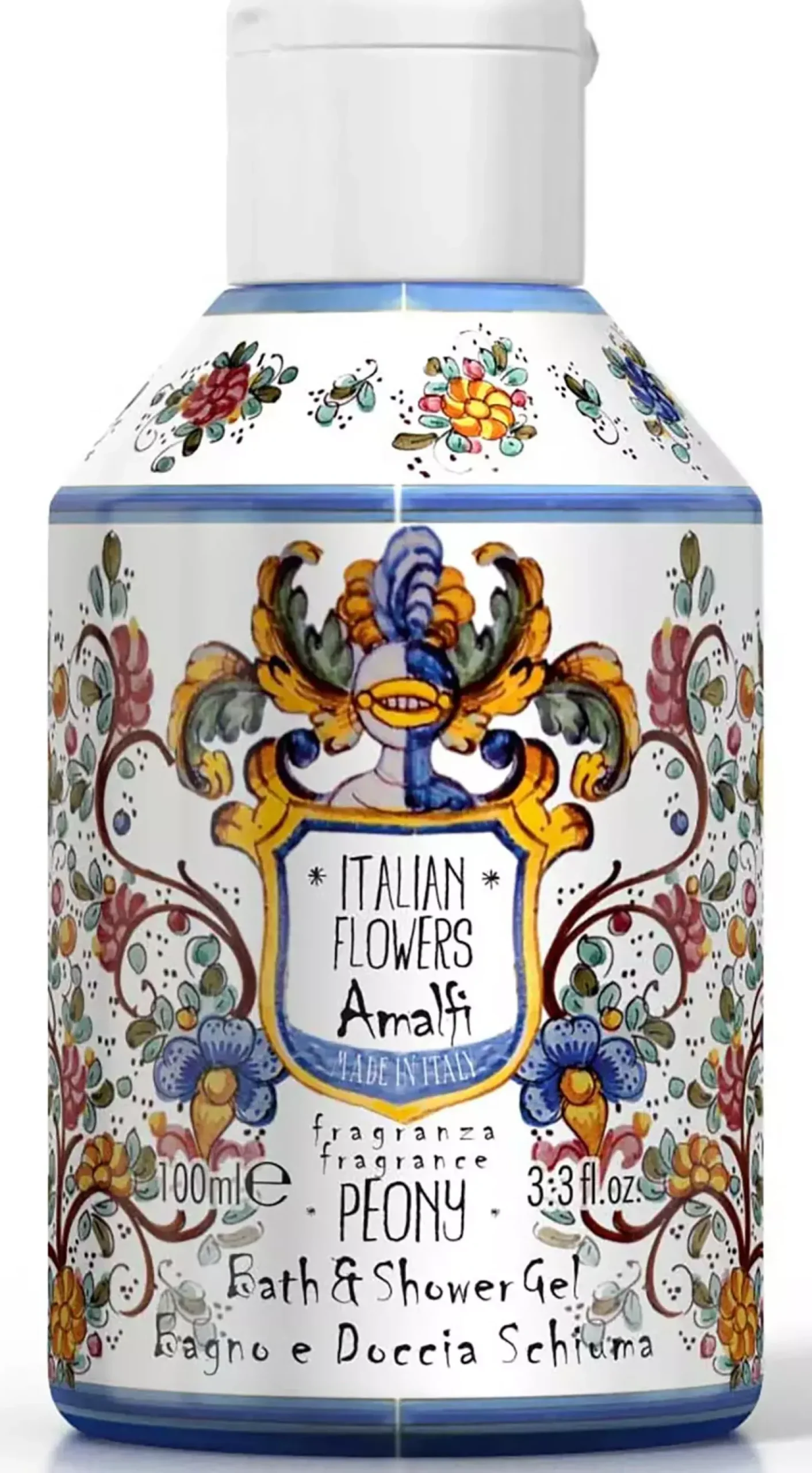 RudyAmalfi Peony Le Maioliche Bath & Shower Gel 100 ml