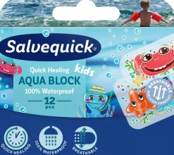 Salvequick Aqua Block Kids 12 stk