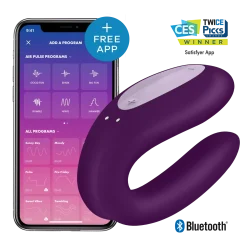 Satisfyer Double Joy Violet