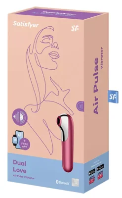 Satisfyer Dual Love Red