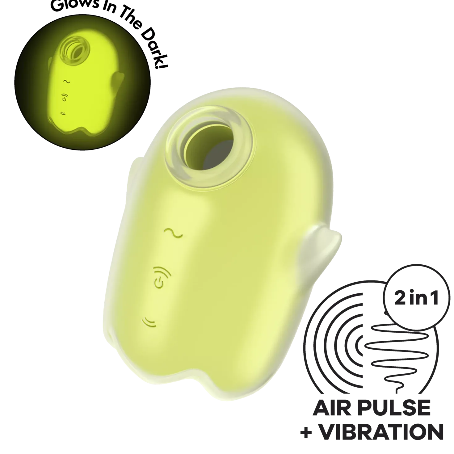 Satisfyer Glowing Ghost Yellow